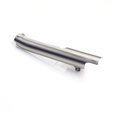Triumph Brushed Left Catalytic Converter Cover Triumph Brushed Left Catalytic Converter Cover