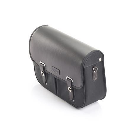 Triumph Black Waxed Cotton Left Pannier Triumph Black Waxed Cotton Left Pannier