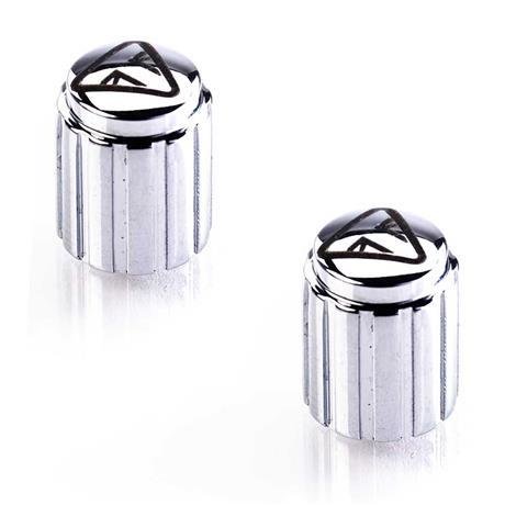 Triumph Laser Etched Chrome Valve Caps Triumph Laser Etched Chrome Valve Caps