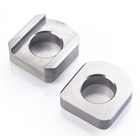Triumph Gray Billet Rear Wheel Adjuster Kit - A9648037 Triumph Gray Billet Rear Wheel Adjuster Kit - A9648037