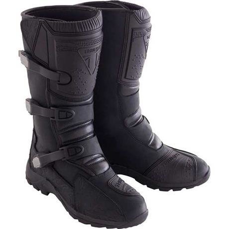 Triumph Black Adventure Motorcycle Dirt Boots Triumph Black Adventure Motorcycle Dirt Boots