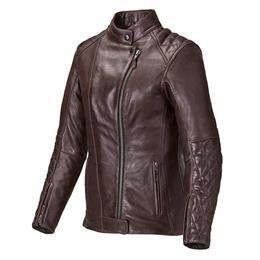 Triumph Women's Andorra Leather Motorcycle Jacket