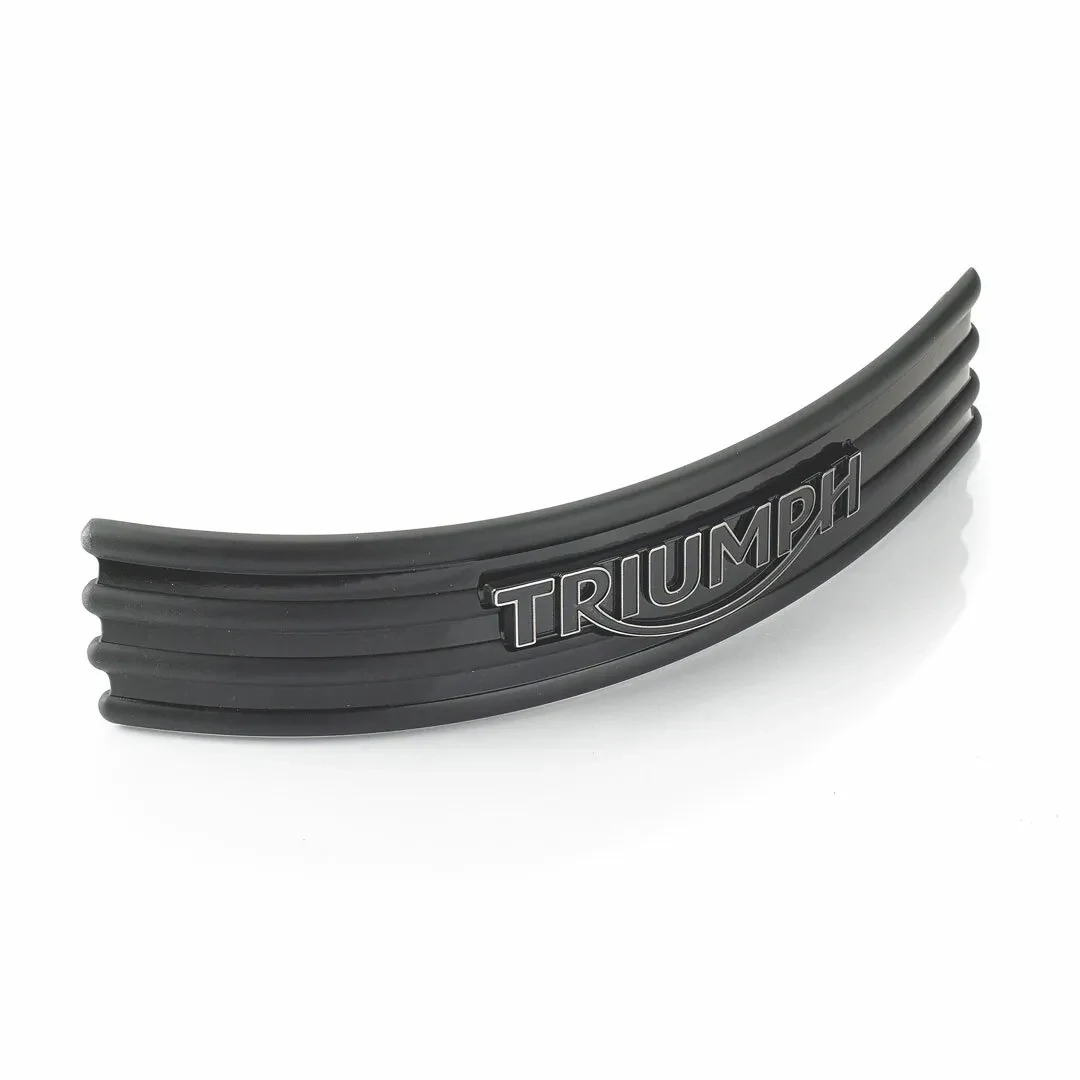 Triumph Vintage 4 Bar Tank Badge with Black Finish - A9798013
