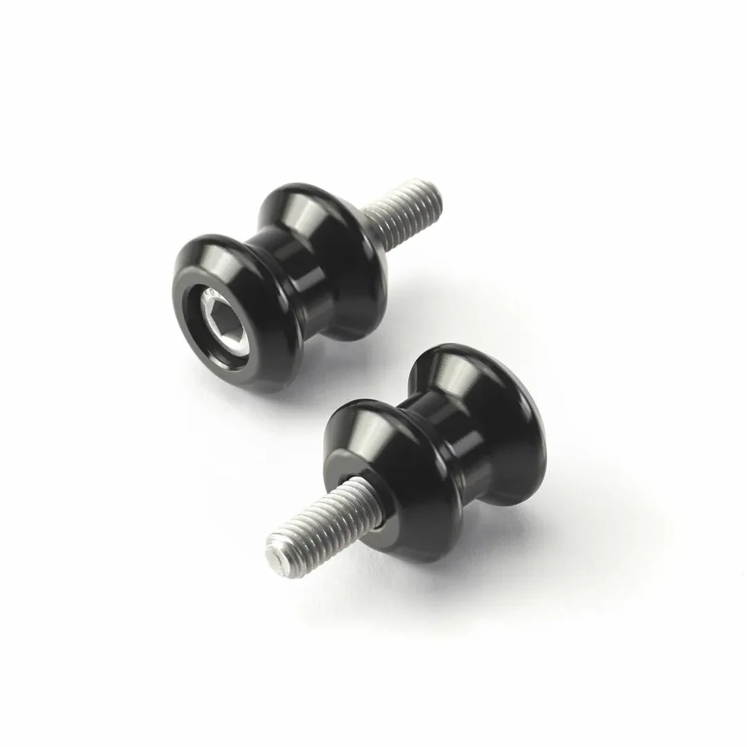 Triumph Black Paddock Stand Bobbins - A9640048
