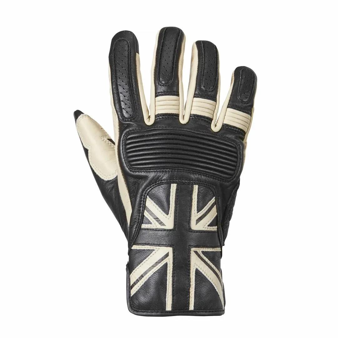 Triumph Mono Union Flag Leather Motorcycle Glove - MGVS17304
