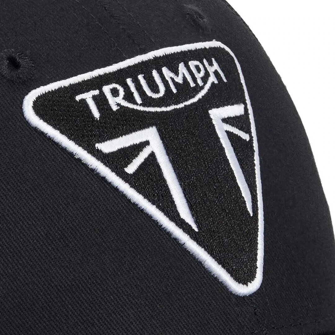 Triumph Norfolk Embroidered Black Baseball Hat - MCAS20310