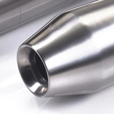 Triumph Street Twin V&amp;H Brushed SS Slip On Exhaust - A9600518