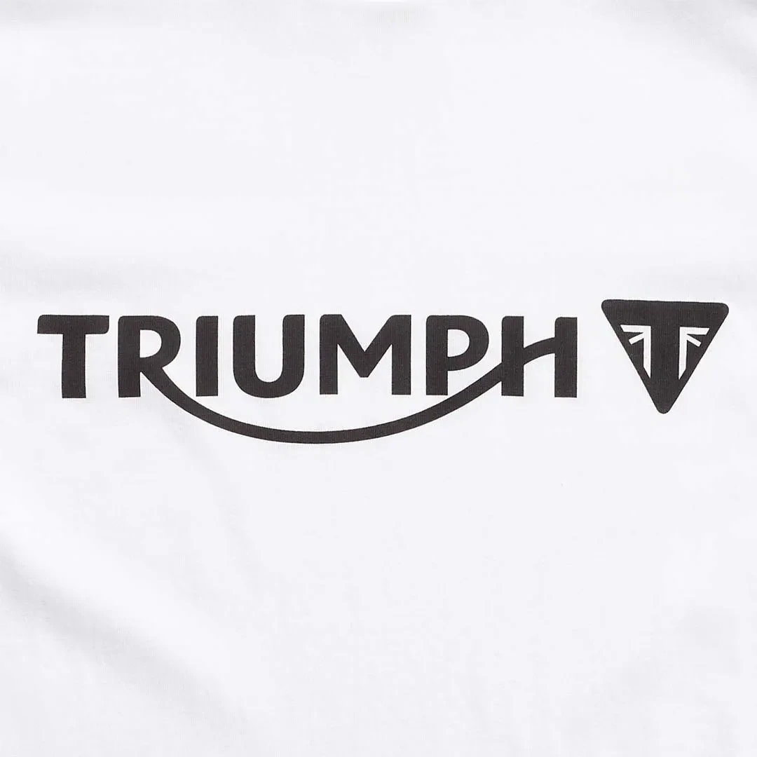 Triumph Cartmel White Classic Tee Shirt - MTSS20035