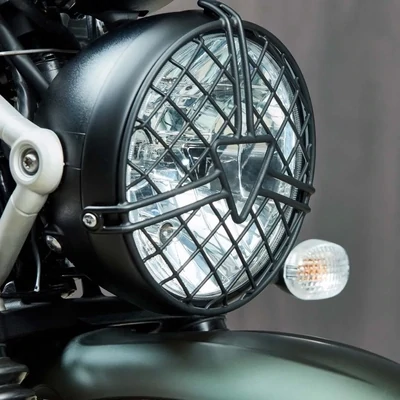Triumph Matte Black Headlight Grille and Bezel - A9838244