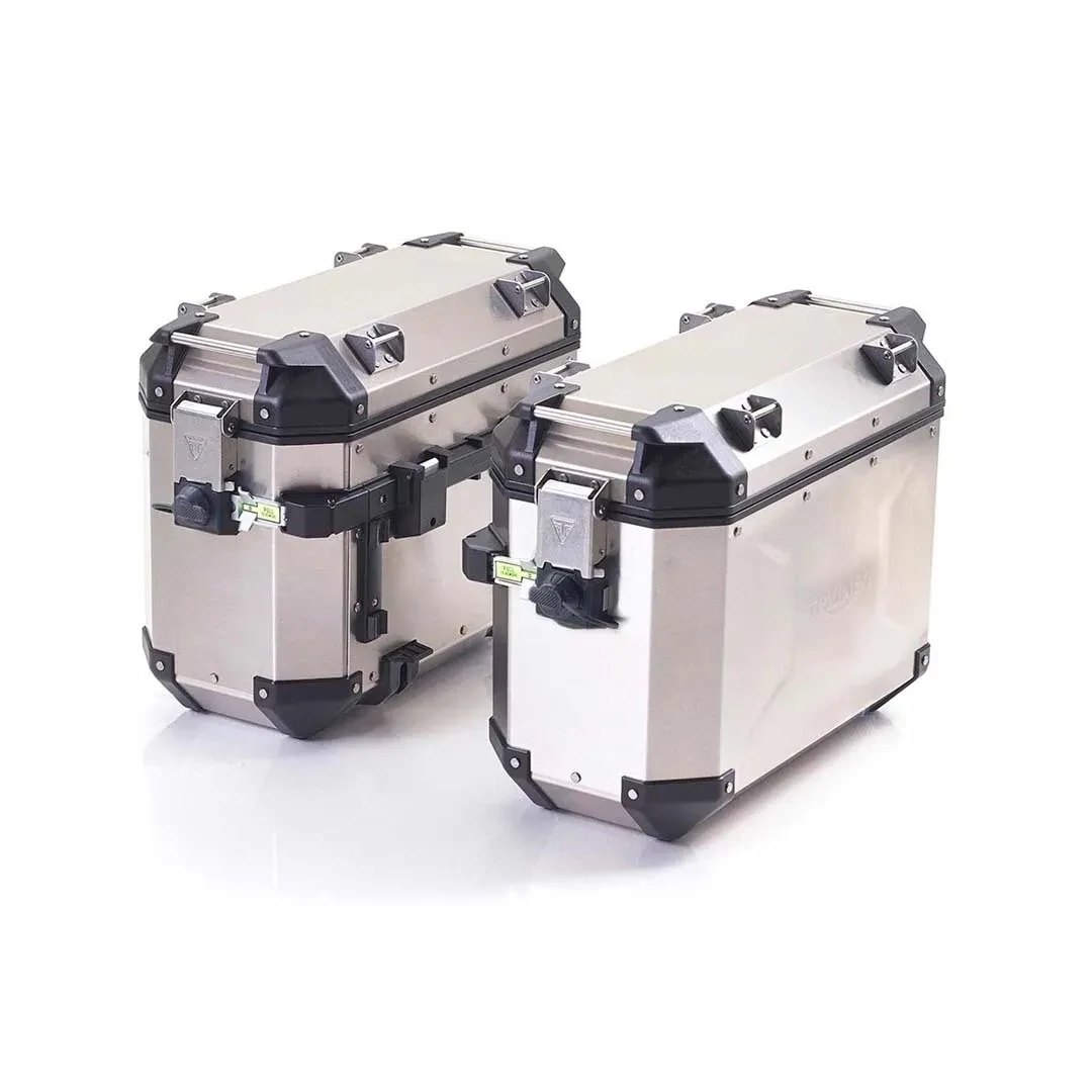 Triumph Tiger 1200 Expedition Silver Aluminum Panniers - A9500820
