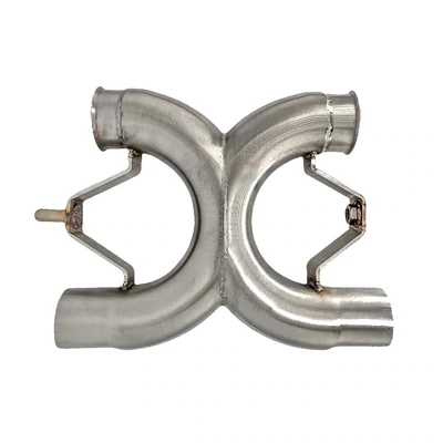 Triumph CAT Delete X-Pipe Competition Header