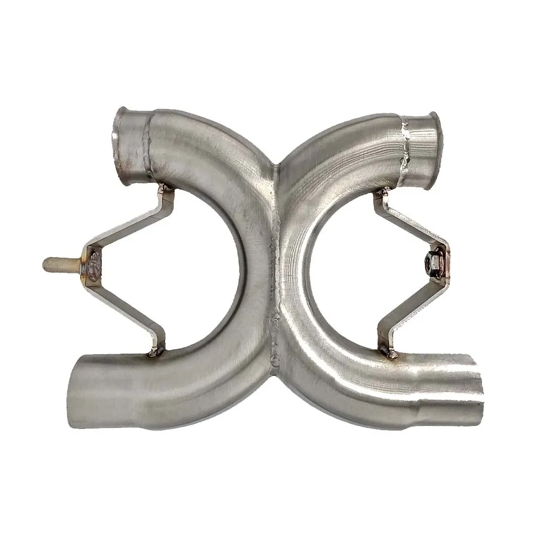 Triumph CAT Delete X-Pipe Competition Header