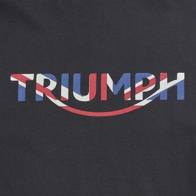 Triumph Orford Black Union Jack Tee - MTSS20021