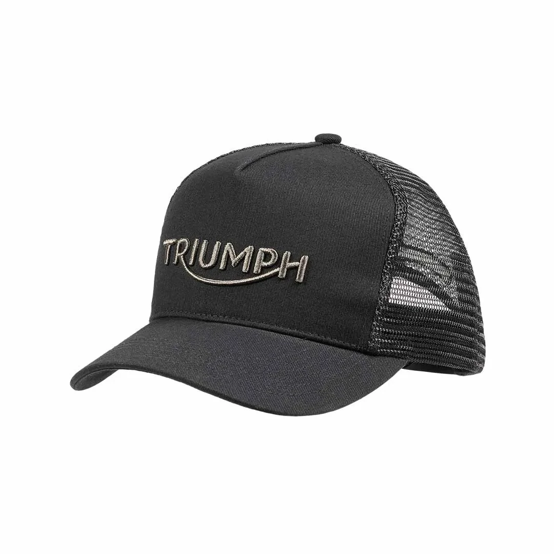 Triumph Black Whysall Trucker Hat - MCAS22302