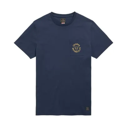 Triumph Newlyn Navy Pocket Tee - MTSS21027
