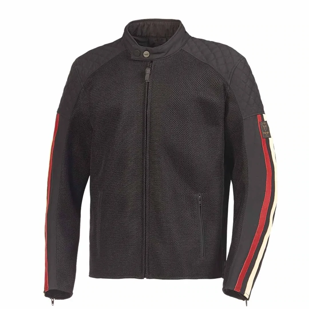 Triumph Braddan Retro Mesh Motorcycle Jacket - MTES2334