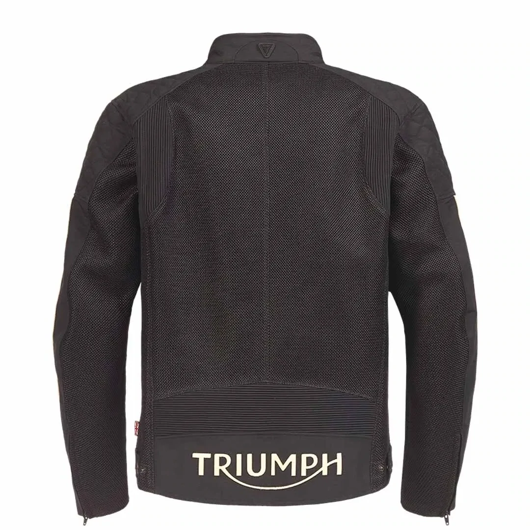 Triumph Braddan Retro Mesh Motorcycle Jacket - MTES2334