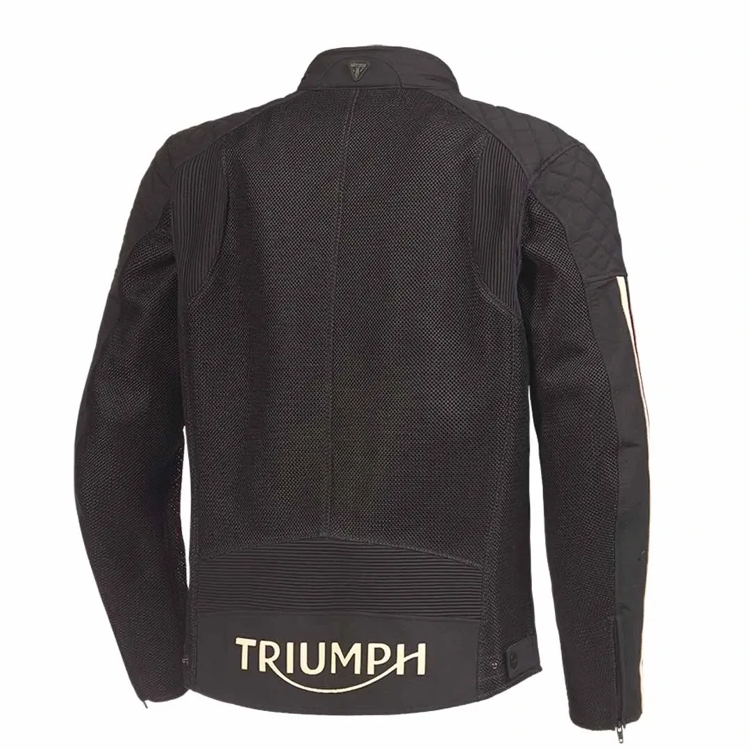 Triumph Braddan Retro Mesh Motorcycle Jacket - MTES2334