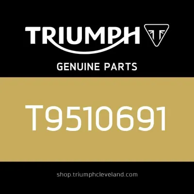 Triumph OEM Rocket 3 RHS 25L Sports Pannier - T9510691