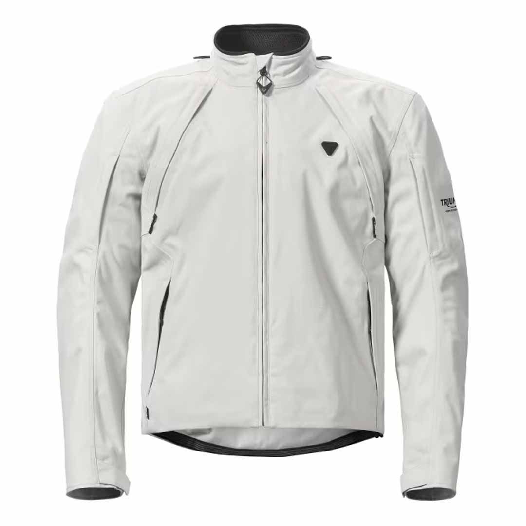 Triumph Gray Warrior Adventure Touring Motorcycle Jacket - MTES24005