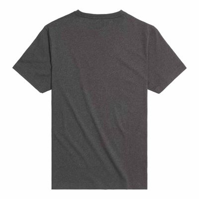 Triumph Helston Classic Badge Black Marl Crewneck Tee Shirt - MTSS24115