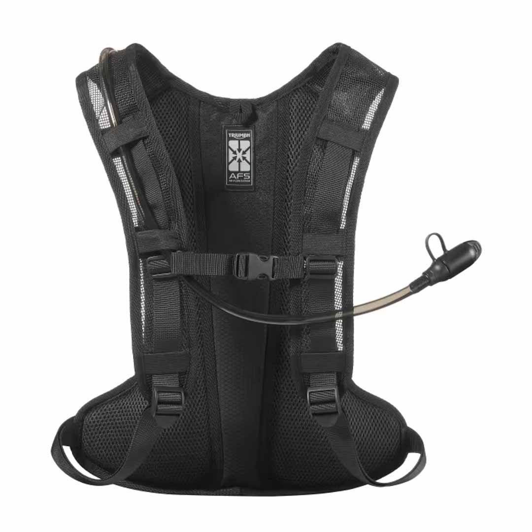 Triumph Racing 2L Black Hydro Quench Pak Hydration Backpack - MLUA24003