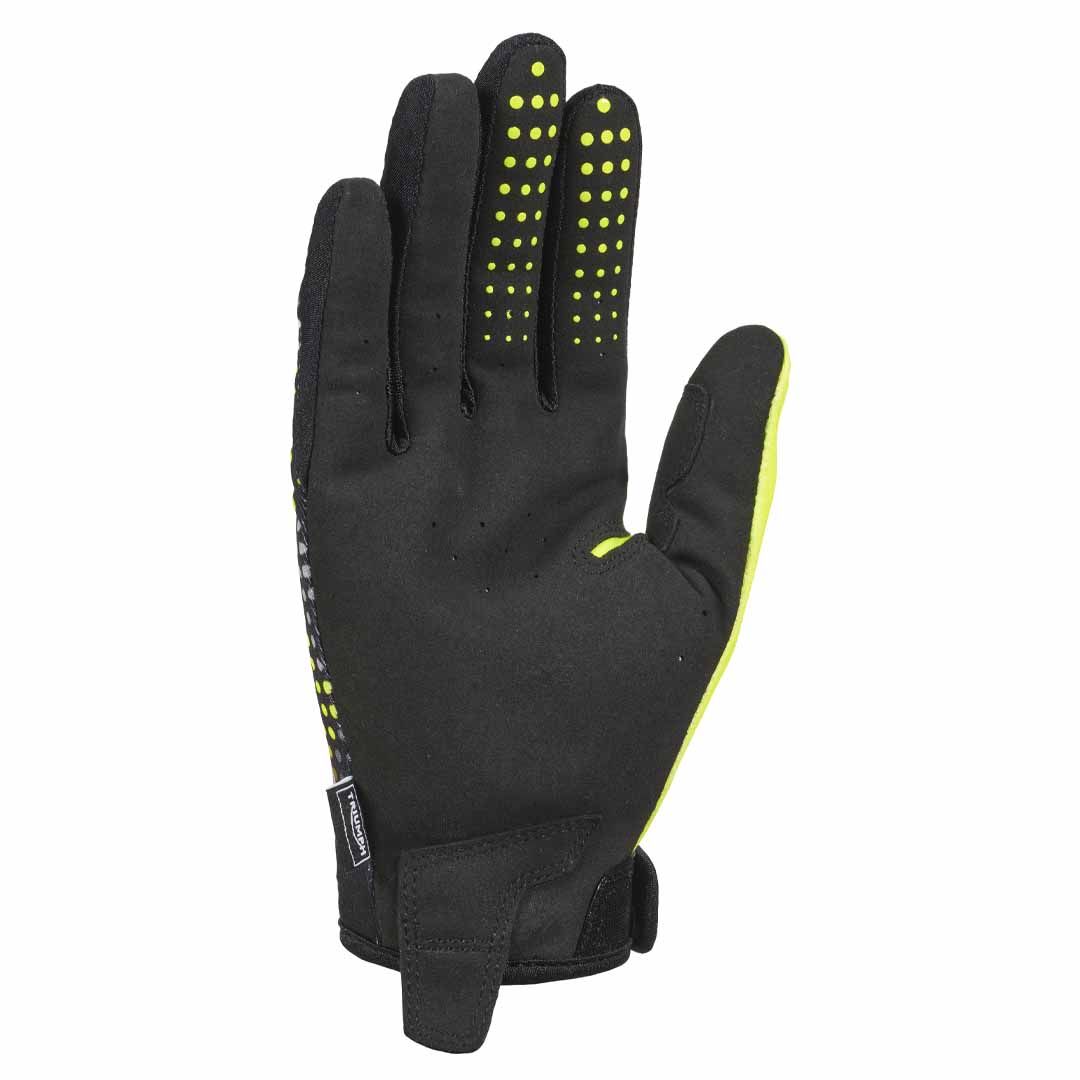 ムスタングTriumph /美品 Triumph Roller Enduro MX Fluro Black Dirtbike Glove - MGVS25506