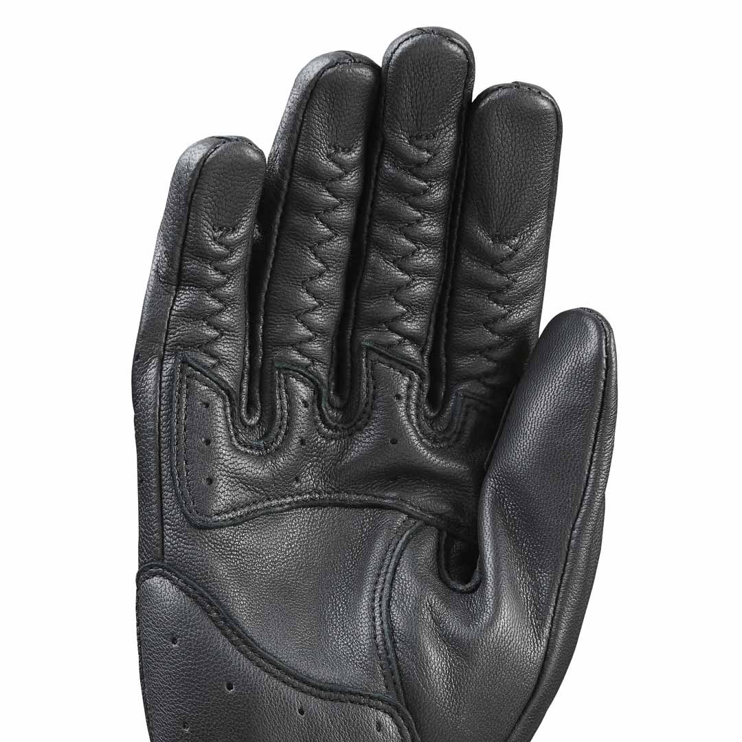 Triumph Checkerboard Black Bone Mesh Motorcycle Glove - MGVS25500