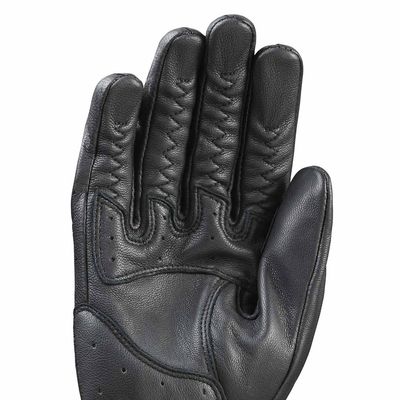 Triumph Checkerboard Black Bone Mesh Motorcycle Glove - MGVS25500