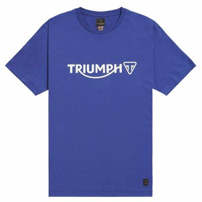 Triumph Cartmel Blue Classic Tee Shirt - MTSS25100