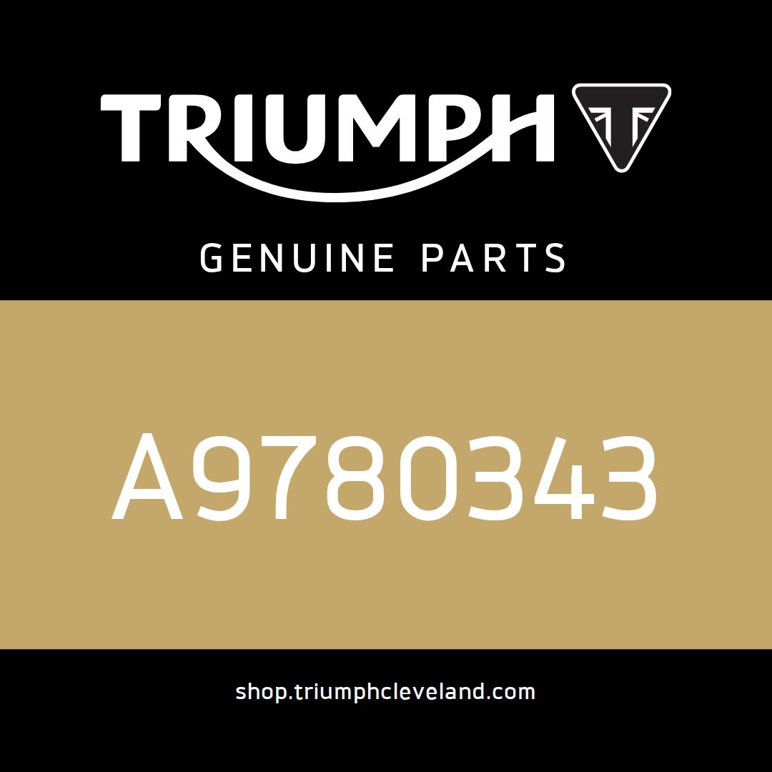 Triumph OEM Frame Protector Kit - A9780343 Triumph OEM Frame Protector Kit - A9780343