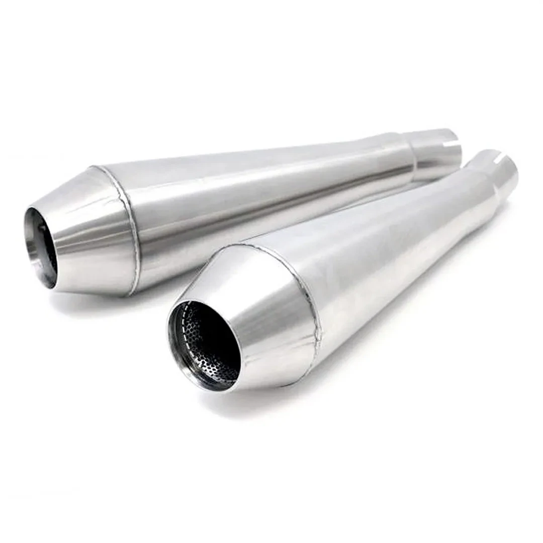 Triumph Speed Twin 1200 Euro5 Shorty Performers Competition Cone Exhaust