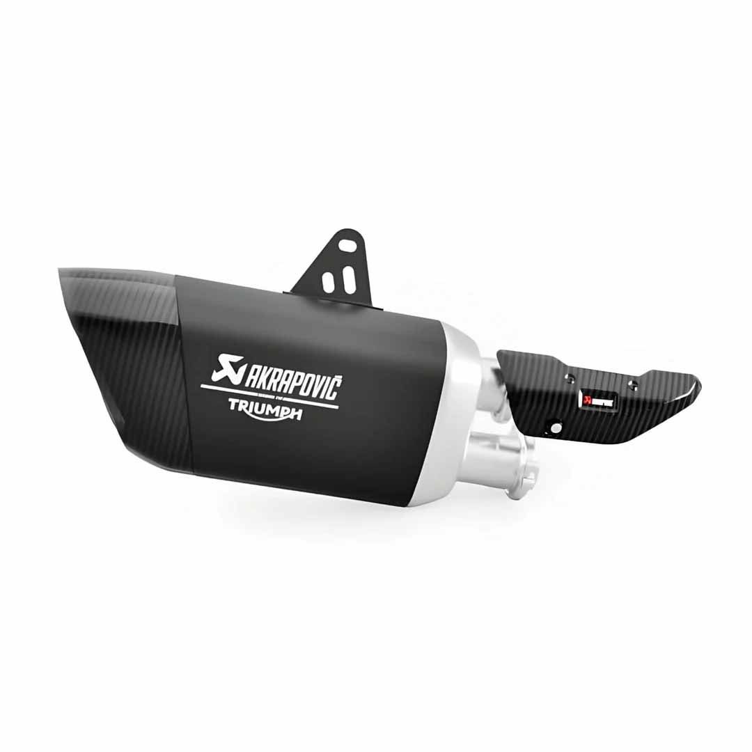Triumph Speed Triple 1200 Akrapovič Titanium Performance Exhaust Silencer - A9608189 Triumph Speed Triple 1200 Akrapovič Titanium Performance Exhaust Silencer - A9608189