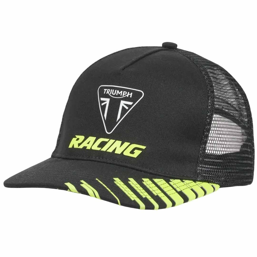Triumph Racing Pit Side Flat Peak Trucker Hat - MCAS26703