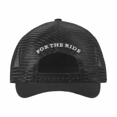 Triumph Checkerboard Black Trucker Hat - MCAS25210