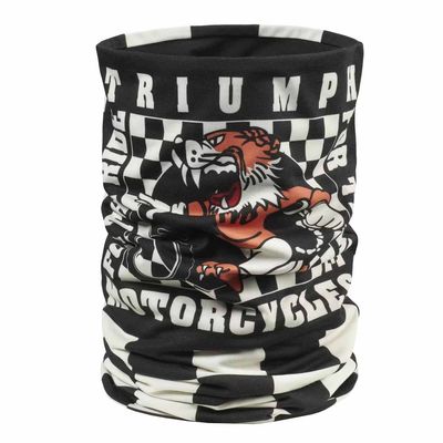 Triumph New Boots Checkered Tiger Neck Tube - MTUS26514