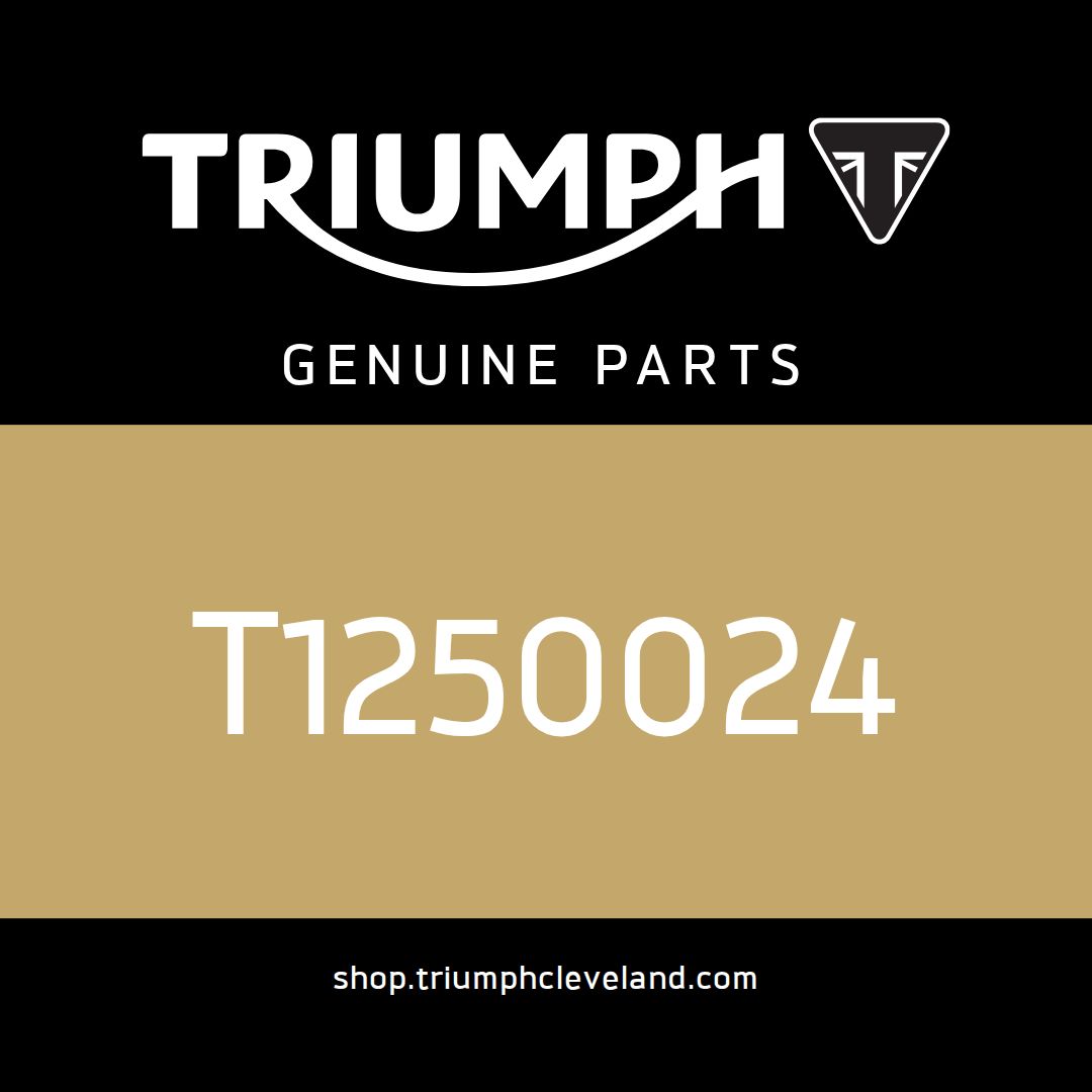 Triumph OEM Reed Valve Cover, Double, Black - T1250024