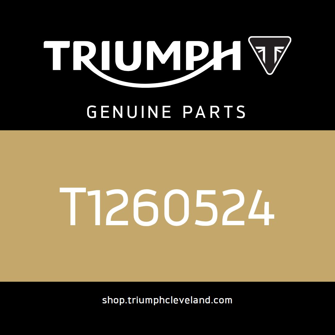 Triumph OEM Breather Cover, Crinkle Black - T1260524