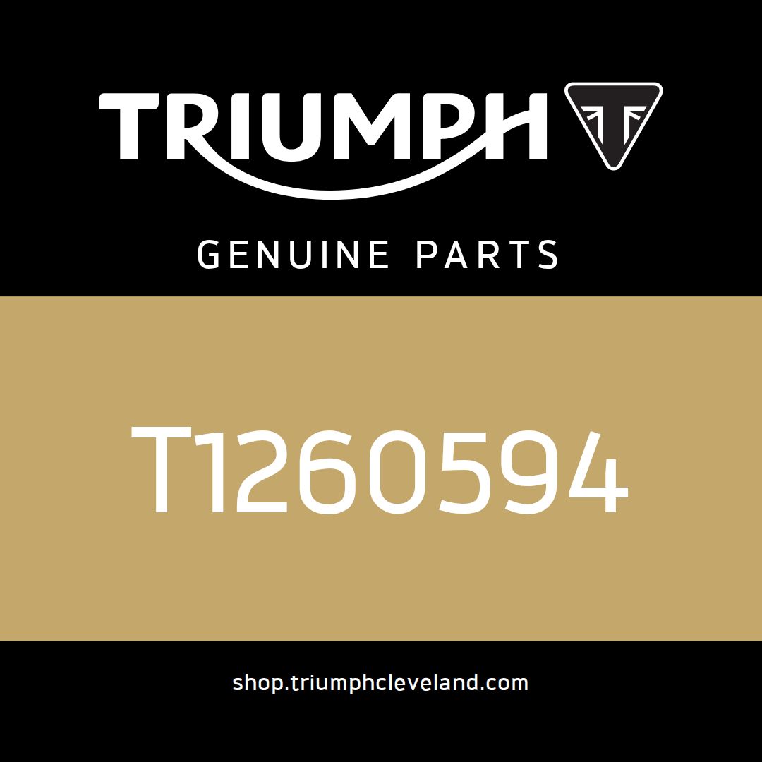 Triumph OEM Badge, Clutch, Dark - T1260594
