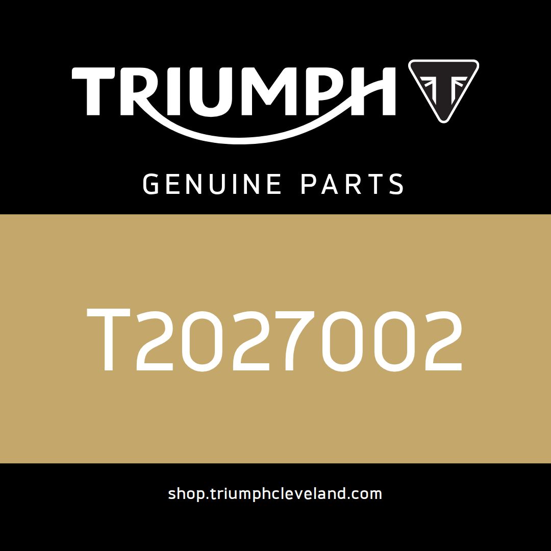 Triumph OEM Pedal, Brake, Black - T2027002