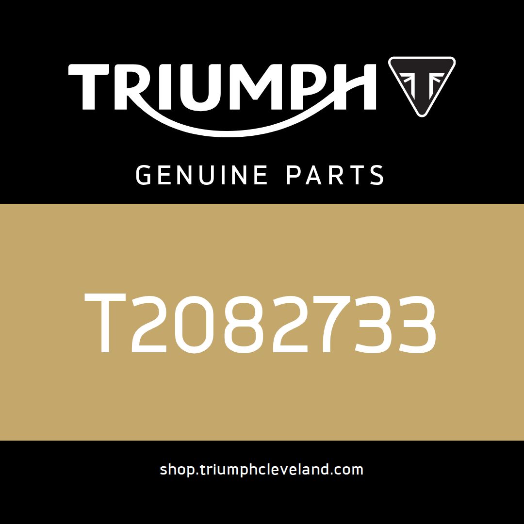 Triumph OEM Footrest Rear, RH, Black - T2082733