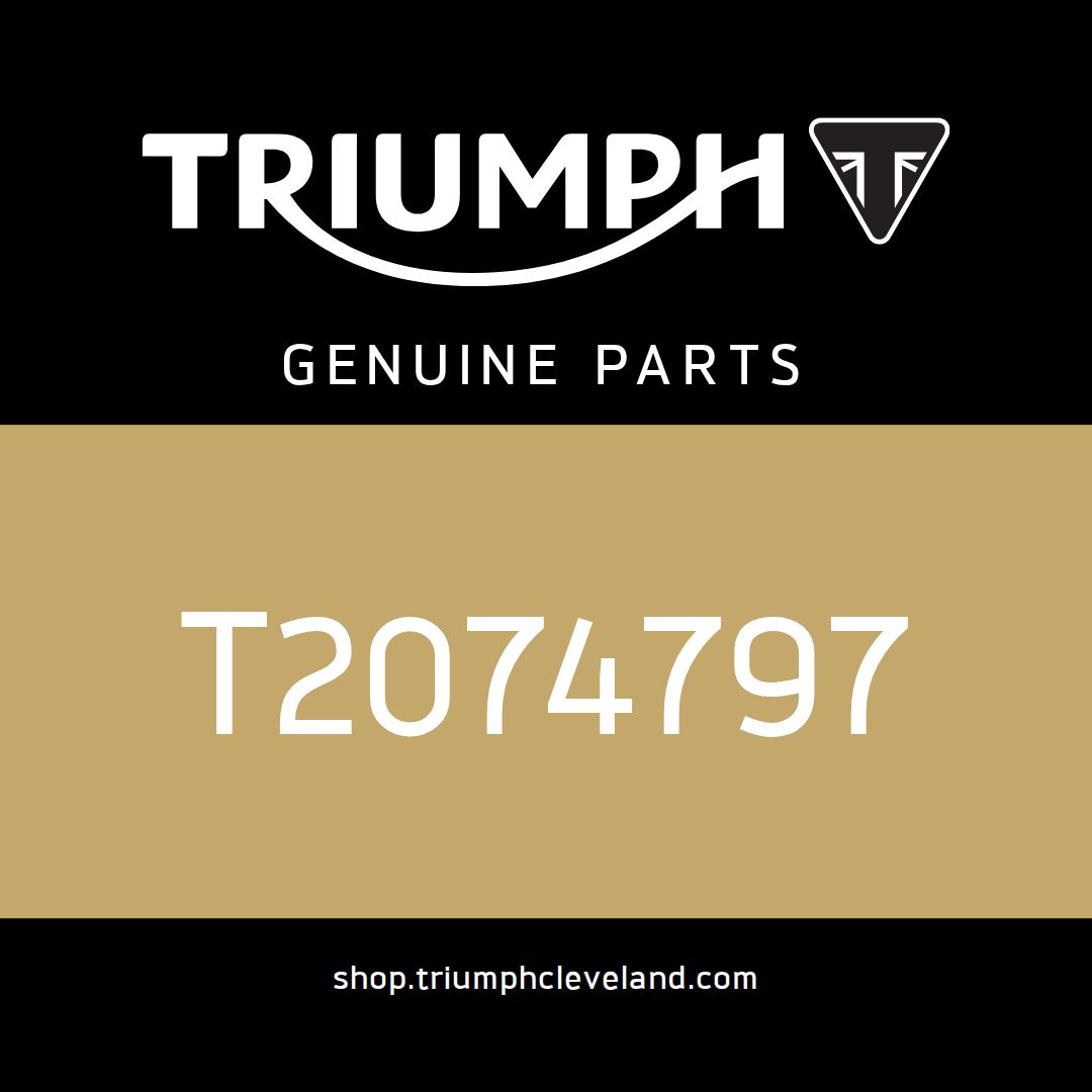 Triumph OEM Cradle Assembly, LH, ED &amp; Powder - T2074797