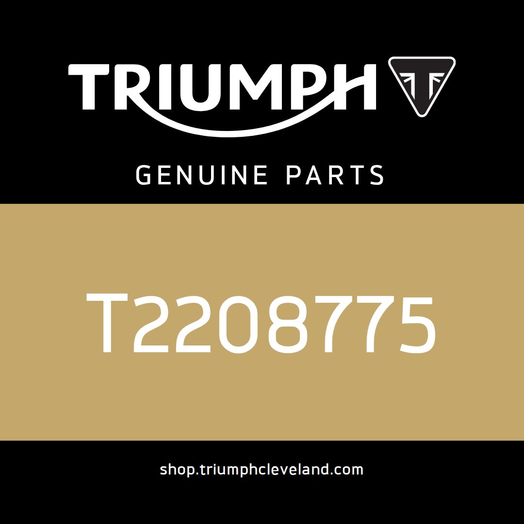Triumph OEM Catbox, Link Pipe, Assy - T2208775