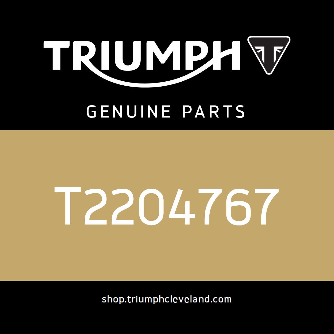 Triumph OEM Silencer Assembly - T2204767
