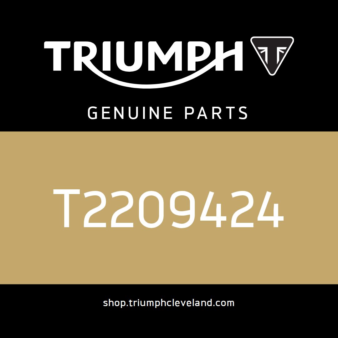 Triumph OEM Catalyst Box Assy, Covered, Black - T2209424