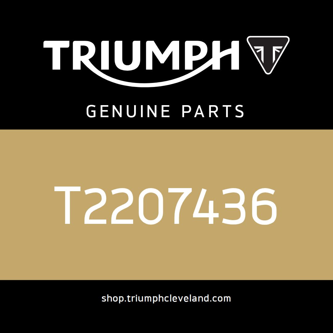 Triumph OEM Silencer Assy, Bolted, RH - T2207436