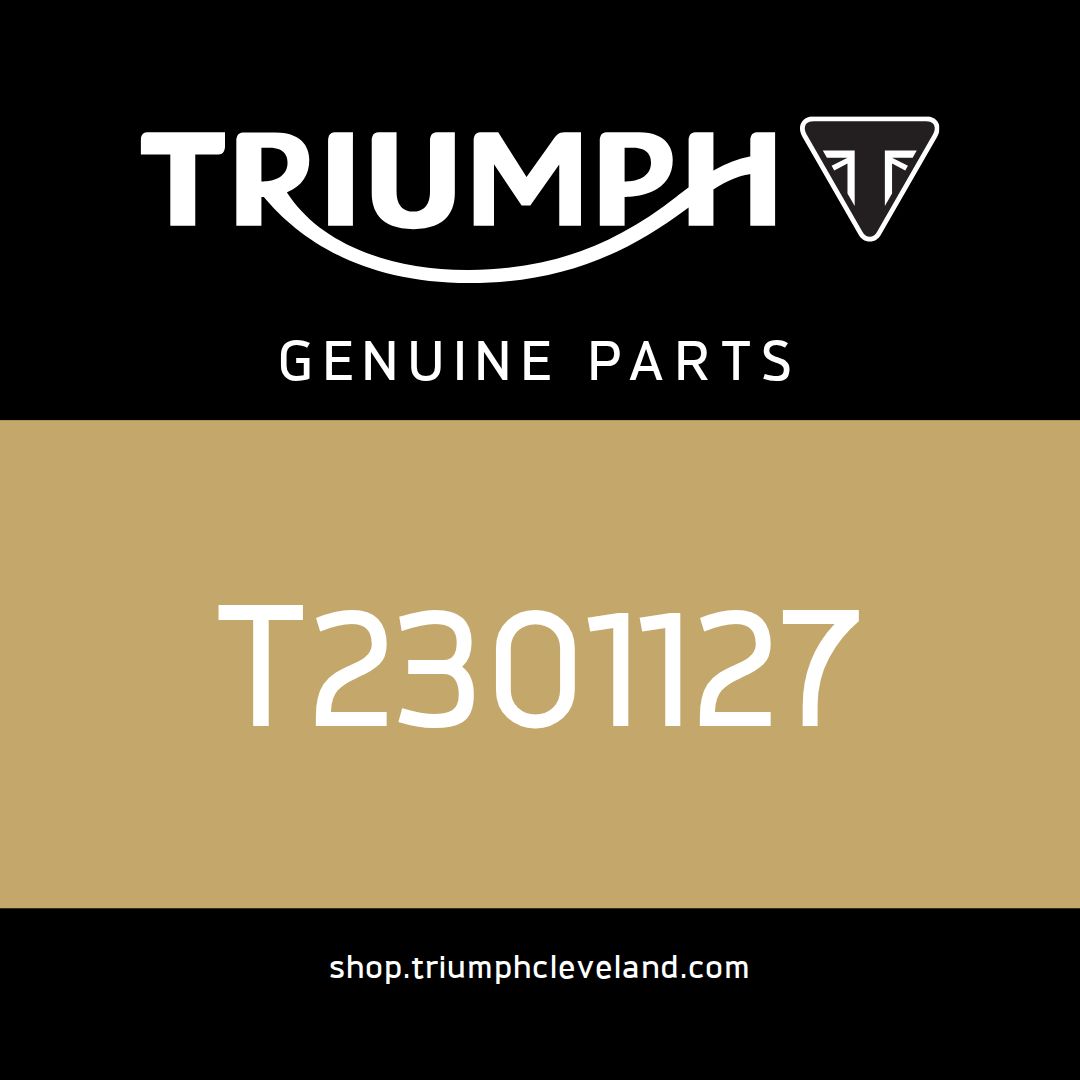 Triumph OEM Rad Cowl Decal, RH - T2301127