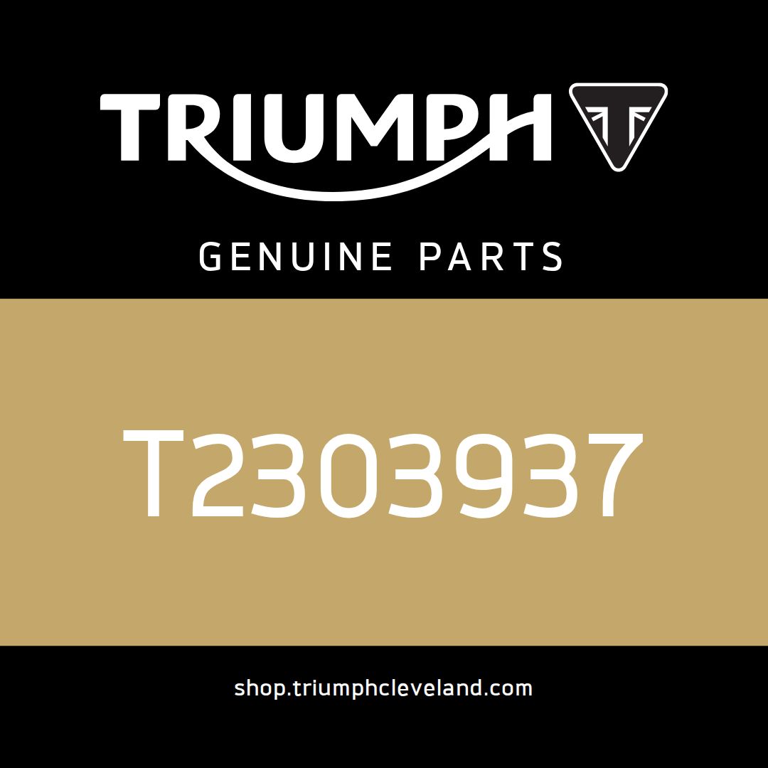 Triumph OEM Decal, Rear Bodywork, LH - T2303937