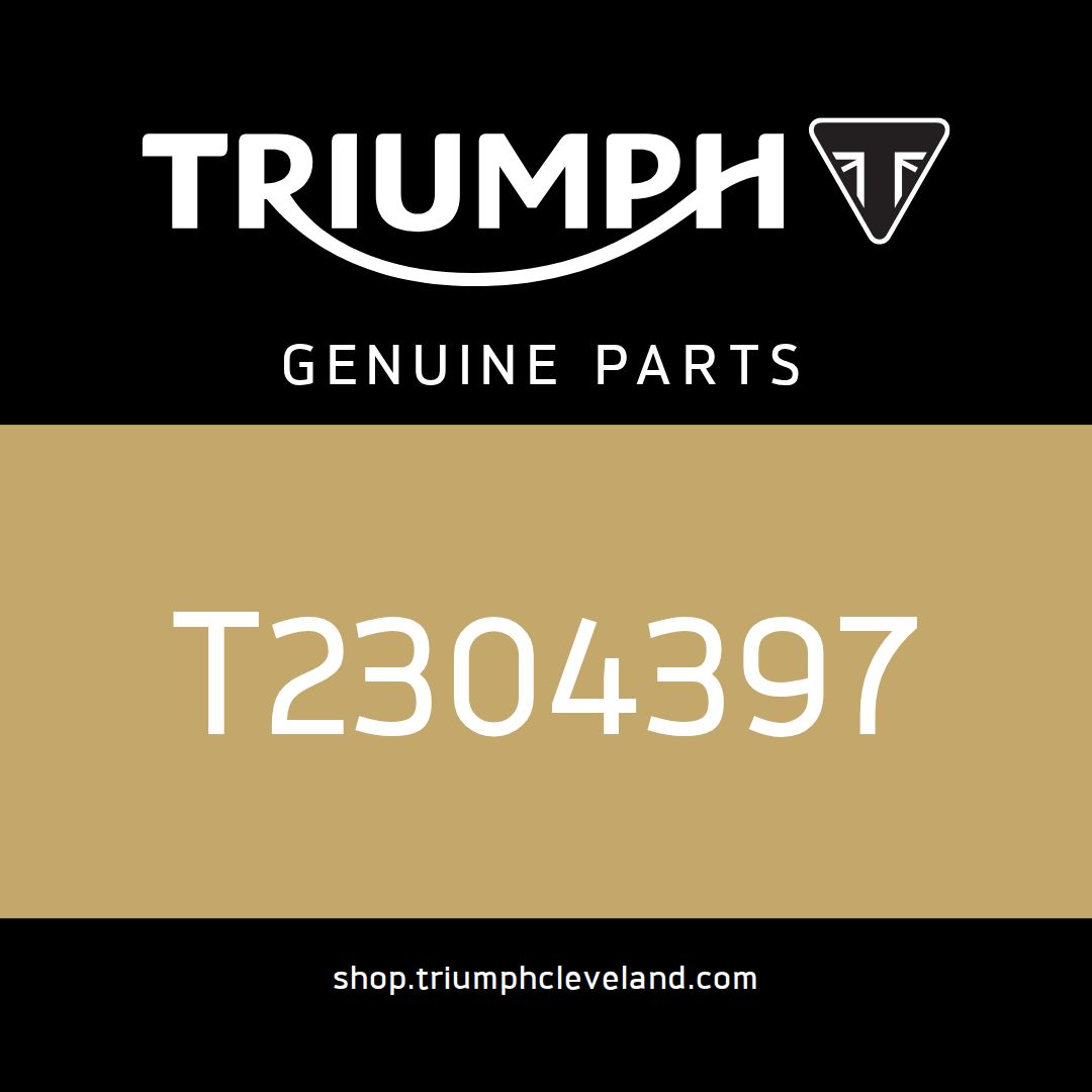 Triumph OEM Decal, Upper Fairing, LH - T2304397