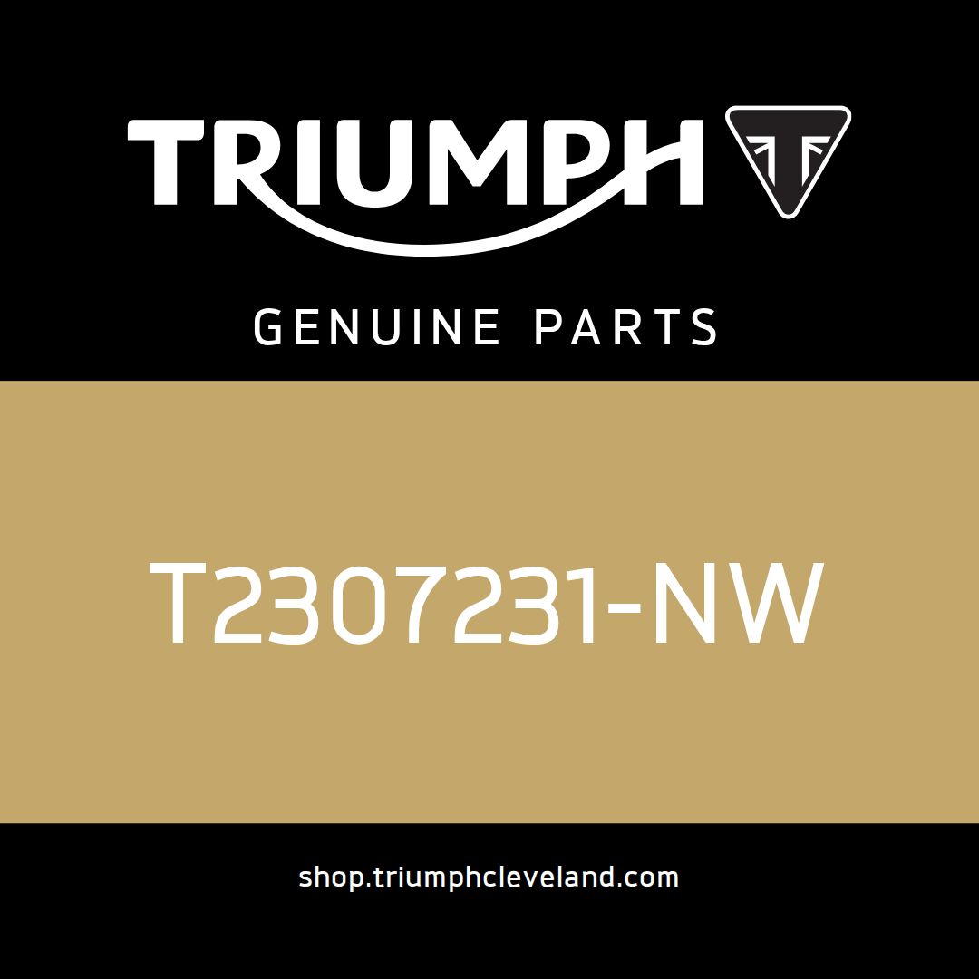 Triumph OEM Kit, High Mudguard, Crystal White - T2307231-NW